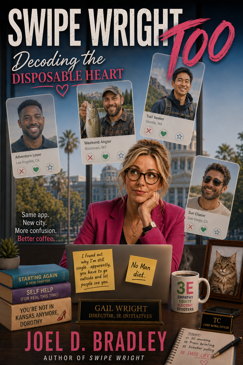 Official cover of Swipe Wright Too: Decoding the Disposable Heart by Joel D. Bradley